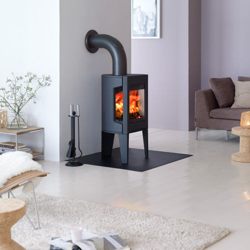 Holz-Kaminofen - F 160 SERIES - Jøtul - 5 kW...10 kW / mit 3 Sichtseiten / modern