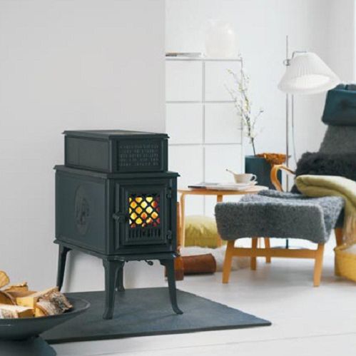 Holz-Kaminofen - F 118 - Jøtul - 8 kW / traditionell / Gusseisen