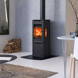 Holz-Kaminofen - F 260 SERIES - Jøtul - 5 kW...10 kW / mit 3 Sichtseiten / modern