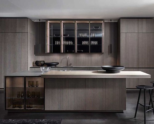 Moderne Küche - E3.0 - eggersmann küchen GmbH & Co. KG - Holzfurnier / Eiche / geöltes Holz