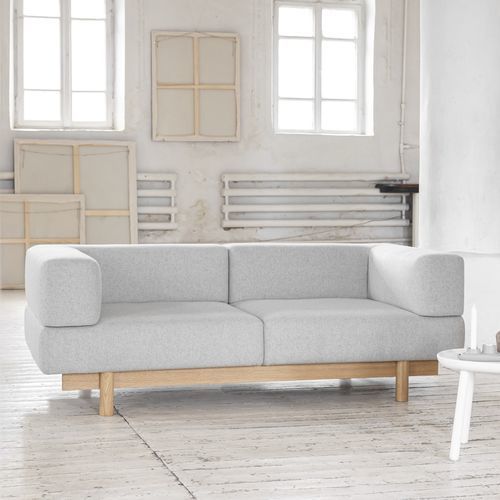 graues Sofa - EMKO