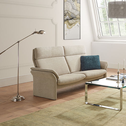 Modernes Sofa - AVIGNON - Erpo Möbelwerk GmbH - Stoff / Leder / mit Kopfstütze