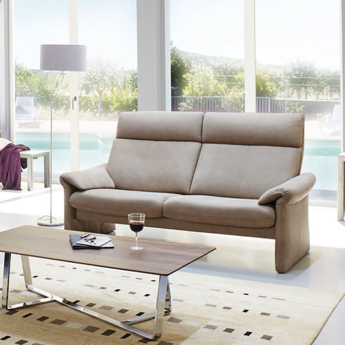 Modernes Sofa - MILANO - Erpo Möbelwerk GmbH - Stoff / Leder / schrägstellbar