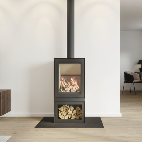 Holz-Kaminofen - Max H Depot - Altech - 0 - 5 kW / 5 kW...10 kW / bodenstehend
