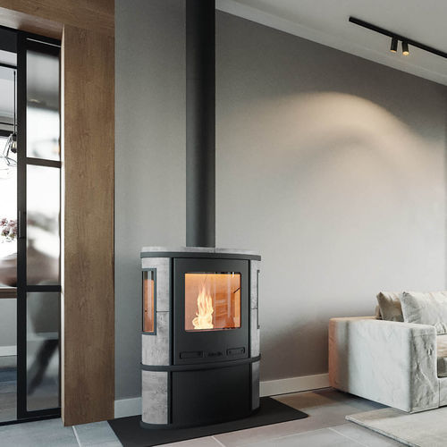 Pelletkaminofen - Ecosy - Altech - 0 - 5 kW / 10 kW...20 kW / bodenstehend