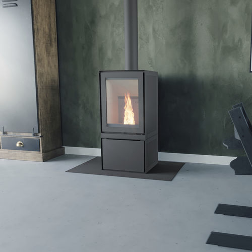 Pelletkaminofen - MAX H - Altech - 0 - 5 kW / 5 kW...10 kW / bodenstehend