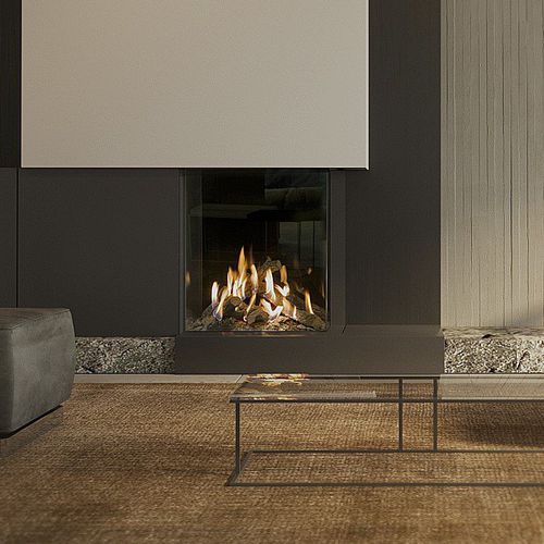 Erdgaskamin - GP65/75C - Kalfire Fireplaces - Elektro / modern