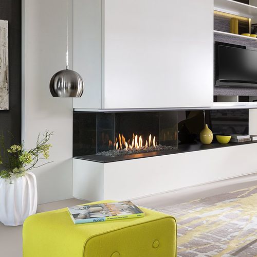Erdgaskamin - G90/44S - Kalfire Fireplaces - Elektro / modern