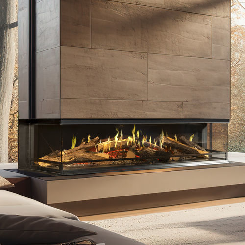 Holographischer Kamin - E-one 190S - Kalfire Fireplaces - Elektro / Einbau / für Wandmontage
