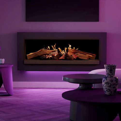 Elektrokamin - E-55 - Kalfire Fireplaces - Einbau / für Wandmontage / ohne Abzug
