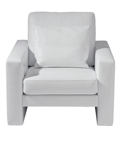 Moderner Relaxsessel - Claro - Frank Sitzmöbel GmbH - Stoff / Leder / mit Kissen
