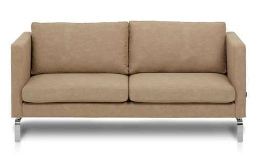 Modernes Sofa - GRAPPA - Furninova AB - Stoff / Leder / braun