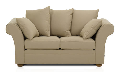 Klassisches Sofa - ORLANDO - Furninova AB - Stoff / mit abnehmbarem Bezug / Zweisitzer