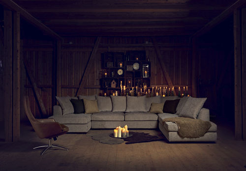 Modulsofa - PASO DOBLE NIGHT - Furninova AB - modern / Stoff / violett