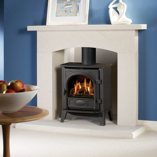 Gaskaminofen - STOCKTON 5 - STOVAX & GAZCO - 0 - 5 kW / 5 kW...10 kW / auf Füßen