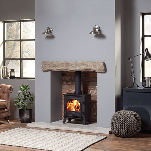 Holz-Kaminofen - Stockton 5 - STOVAX & GAZCO - 0 - 5 kW / 5 kW...10 kW / Multibrennstoff