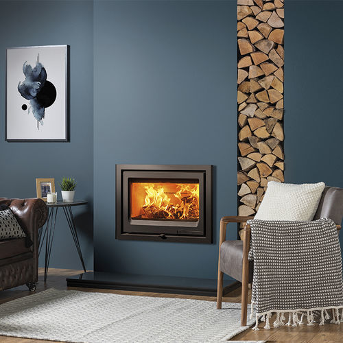 Holz-Kamineinsatz - Vogue 700 - STOVAX & GAZCO - Gusseisen / modern
