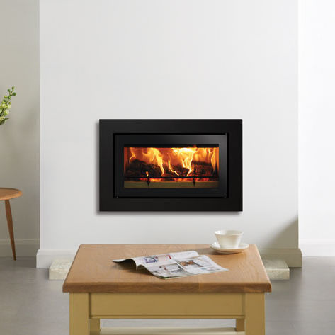 Holz-Kamineinsatz - Studio Steel XS - STOVAX & GAZCO - Stahl / mit natürlicher Konvektion / modern