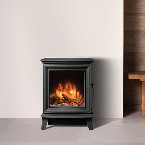 Elektrischer Kaminofen - Chesterfield 5 - STOVAX & GAZCO - 0 - 5 kW / auf Füßen / traditionell