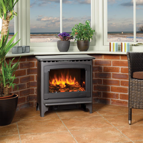 Elektrischer Kaminofen - Marlborough2 - STOVAX & GAZCO - 0 - 5 kW / auf Füßen / modern
