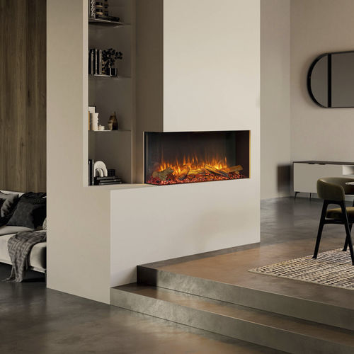Eckkamineinsatz - eReflex 110RW - STOVAX & GAZCO - elektrisch / modern / mit Fernbedienung