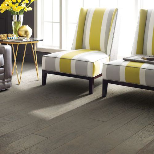 Mehrschichtparkett - EPIC PLUS : GRANT GROVE 5 - Shaw floors - aus Ökolabel-Hickory / matt / verklebt
