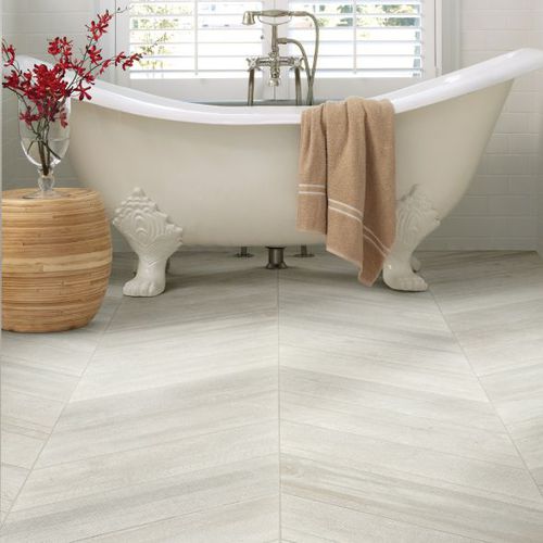 Keramikfliesen - GLEE CHEVRON - Shaw floors - poliert / für den Innenraum / für Außenbereich