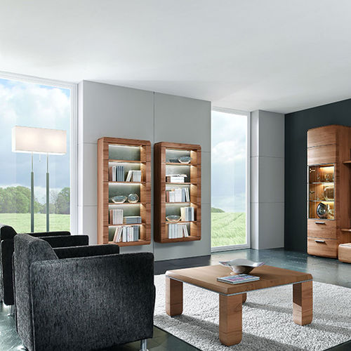 Wandmontiertes Bücherregal - TRENTO  - Hartmann Möbelwerke GmbH - modern / Eiche / Buche