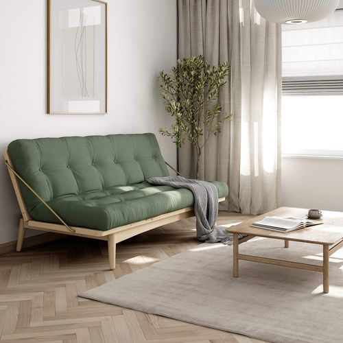 Bettsofa - FOLK - Karup Partners A/S - skandinavisches Design / Stoff / mit abnehmbarem Kissen