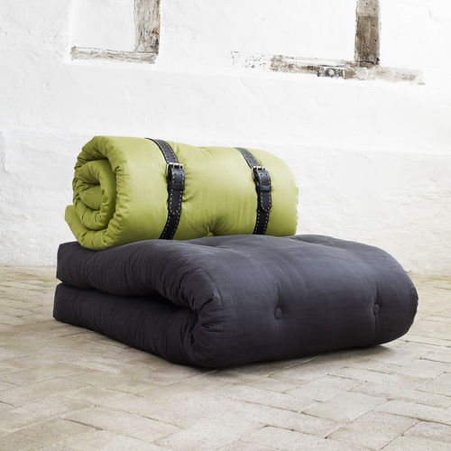 Moderner Kaminsessel - BUCKLE-UP - Karup Partners A/S - Leder / Bett / Futon