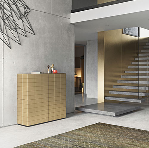 Hohes Sideboard - SOMA - Kettnaker GmbH & Co. KG Möbel-Manufaktur - modern / lackiertes Holz / weiß
