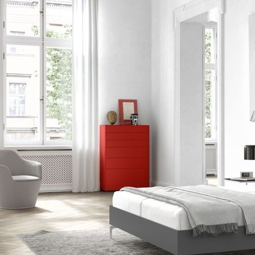 Moderne Kommode - SOMA - Kettnaker GmbH & Co. KG Möbel-Manufaktur - lackiertes Holz / rechteckig / mit Schublade