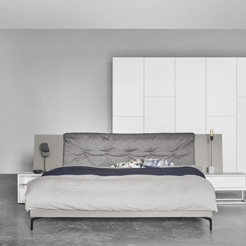 Doppelbett - B3 - Kettnaker GmbH & Co. KG Möbel-Manufaktur - modern / Polster / Kopfteil