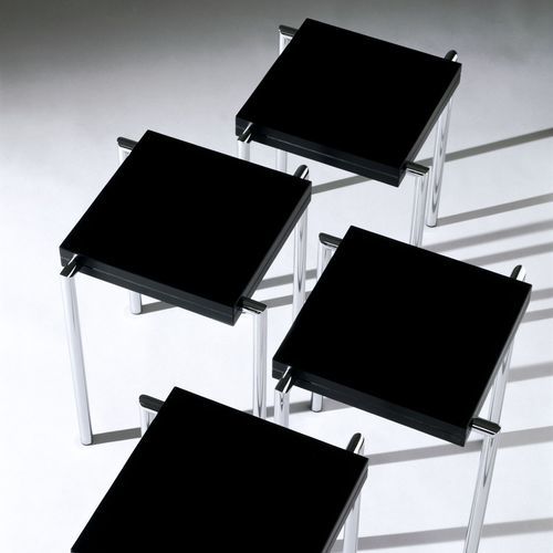 Moderner Hocker - JACCARA - Mobel - Holz / Gestell aus Metall / für Gewerbegebrauch
