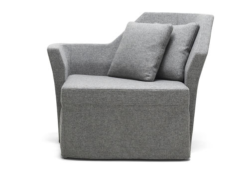 Moderner Sessel - COLLAR - Ire Möbel AB - Textil / Bett