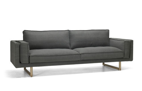 Modernes Sofa - ALTERO - Ire Möbel AB - Stoff / anthrazitfarben / 3 Plätze