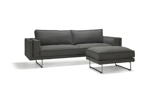 Modernes Sofa - ALTERO - Ire Möbel AB - Stoff / mit Fußstütze / anthrazitfarben
