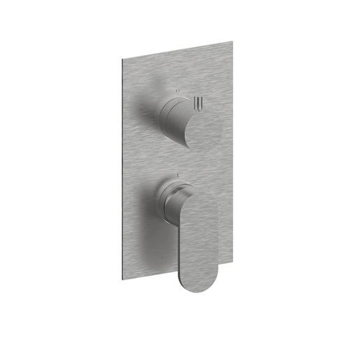 Einhebelmischer für Dusche - 79523V3 - F.lli Frattini - Einbau / Edelstahl / für den Innenraum