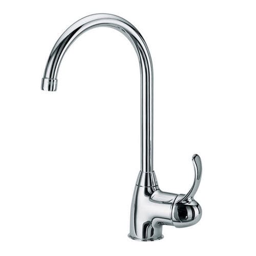 Aufsatz-Einhebelmischer - 38165 - F.lli Frattini - verchromter Messing / für Küche / 1-Loch