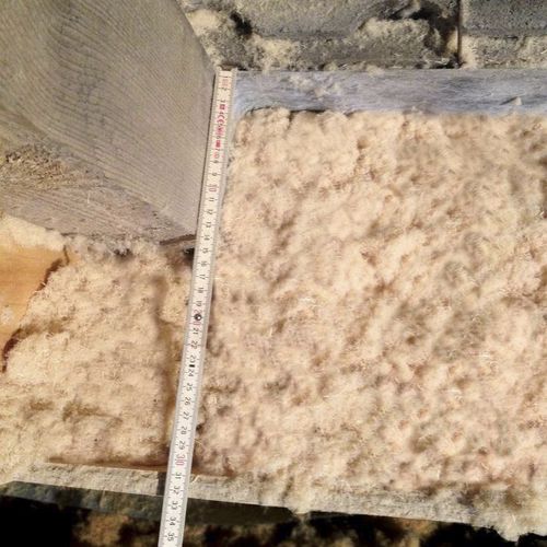 Thermo-akustische Isolierung - THERMOFIBRE® - GUTEX - Holzfaser / Einblas / Wand