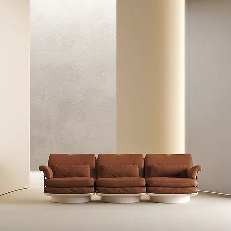 Modulsofa - BIBENDUM - Molinari Design Srl. - modern / Leder / mit Armlehnen