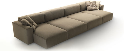 Bettsofa - SYSTEMA - Molinari Design Srl. - modular / modern / Stoff