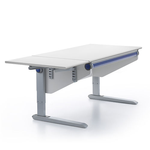 Bodenstehender Schreibtisch - WINNER – SIDE TOP - moll Funktionsmöbel GmbH - modern / Holz / Metall