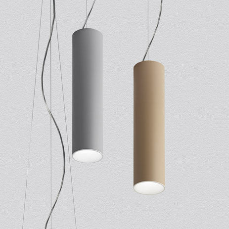 Hängelampe - TAGORA 80 - Artemide - PMMA / Aluminium / modern