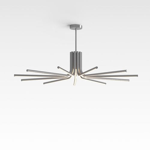 Verankerte Leuchte - VEIL - Artemide - LED / gebogen / Innenbereich
