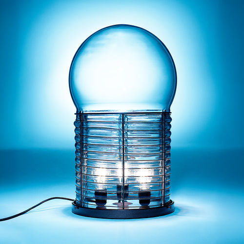 Tischlampe - ALCINOO - Artemide - Metall / Glas / geblasenes Glas