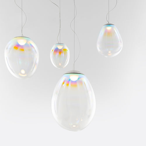 Verankerte Leuchte - STELLAR NEBULA - Artemide - LED / mit geometrischen Motiven / Innenbereich