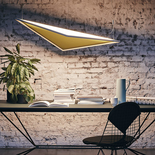 Verankerte Leuchte - FLEXIA - Artemide - LED / mit geometrischen Motiven / für Privatgebrauch
