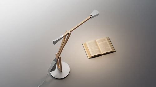 Tischlampe - INTERNODE - Artemide - Aluminium / Bambus / klassisch