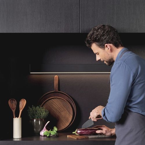 Moderne Wandleuchte - 740302 - NOVY N.V. - für den Innenraum / Stahl / rechteckig